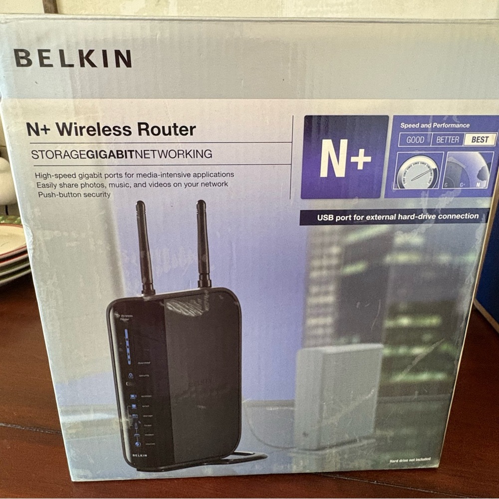 Belkin N+ Wireless Router - Used- Still Works